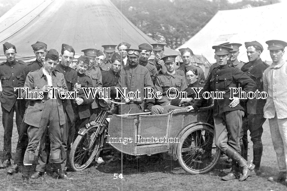YO 6415 - Yorkshire Hussars Summer Camp, Harrogate 1914
