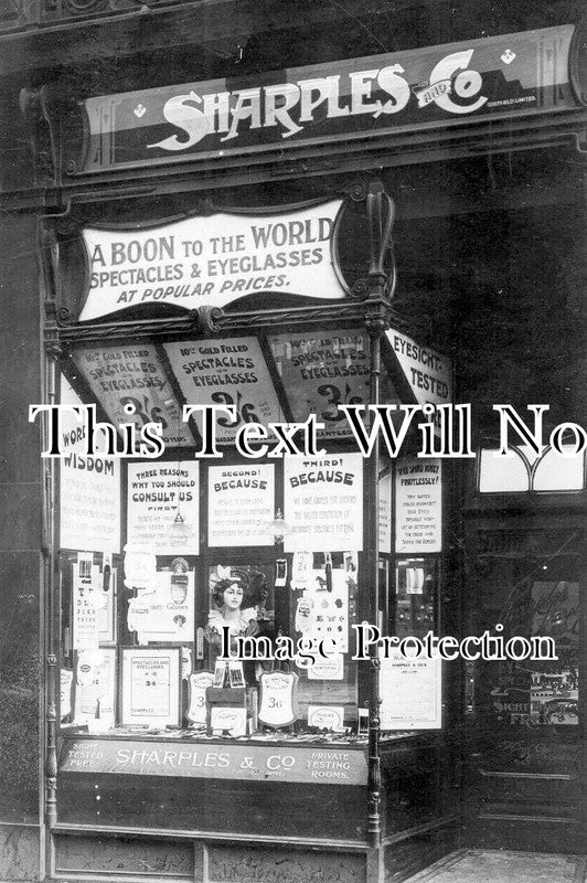 YO 6416 - Sharples Opticians Shop, Haymarket, Sheffield, Yorkshire