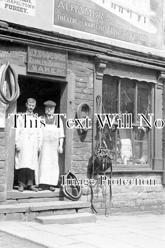 YO 6417 - Boocock Saddler & Harness Maker, Pudsey, Leeds, Yorkshire