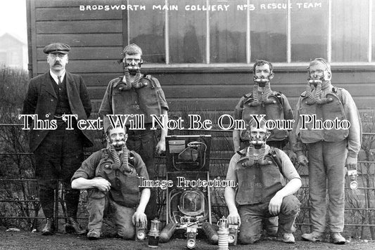 YO 6438 - Brodsworth Main Colliery No3 Rescue Team, Doncaster, Yorkshire