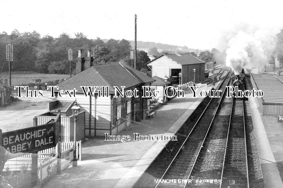 YO 6457 - Manchester Express, Beauchief & Abbey Dale Railway Station, Sheffield