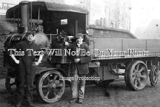 YO 6463 - Swift Levick & Sons Steam Lorry, Levison Street, Sheffield