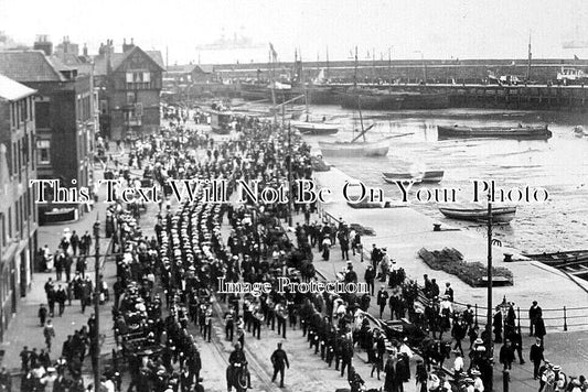 YO 6521 - The Fleet In Town Parade, Scarborough, Yorkshire