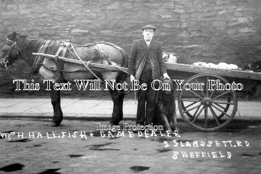 YO 6524 - Mr Hall Fish & Game Dealer, Langsett Road, Sheffield, Yorkshire