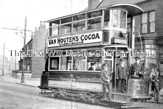 YO 6571 - Tram To Ecclesall, Sheffield, Yorkshire