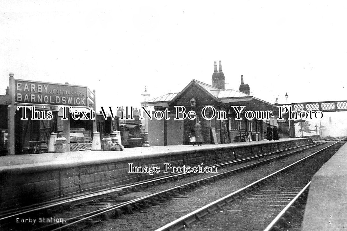 YO 6604 - Earby Junction For Barnoldwick Railway Station, Yorkshire