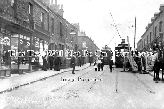 YO 6618 - Walkley Tram Terminus, Sheffield, Yorkshire