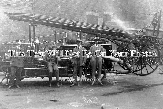 YO 6630 - Scarborough Fire Brigade Engine, Merryweather, Yorkshire c1914