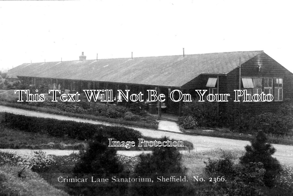 YO 6663 - Crimicar Lane Sanatorium Hospital, Sheffield, Yorkshire