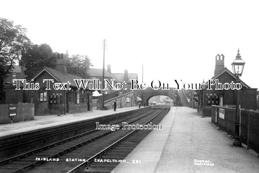 YO 6680 - Chapeltown Railway Station, Yorkshire