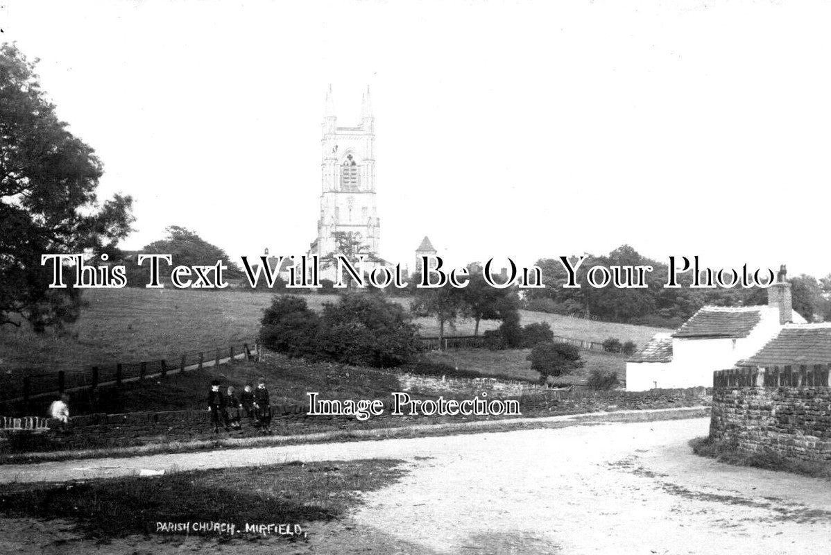 YO 6681 - Mirfield Parish Church, Yorkshire