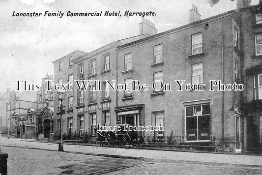 YO 669 - The Lancaster Hotel, Cold Bath Road, Harrogate, Yorkshire c1912