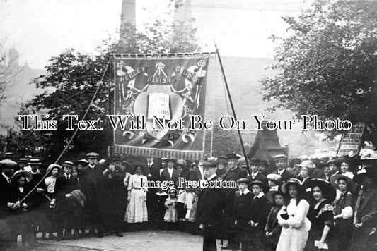 YO 6709 - Heeley Parish Church Sunday School Parade, Yorkshire
