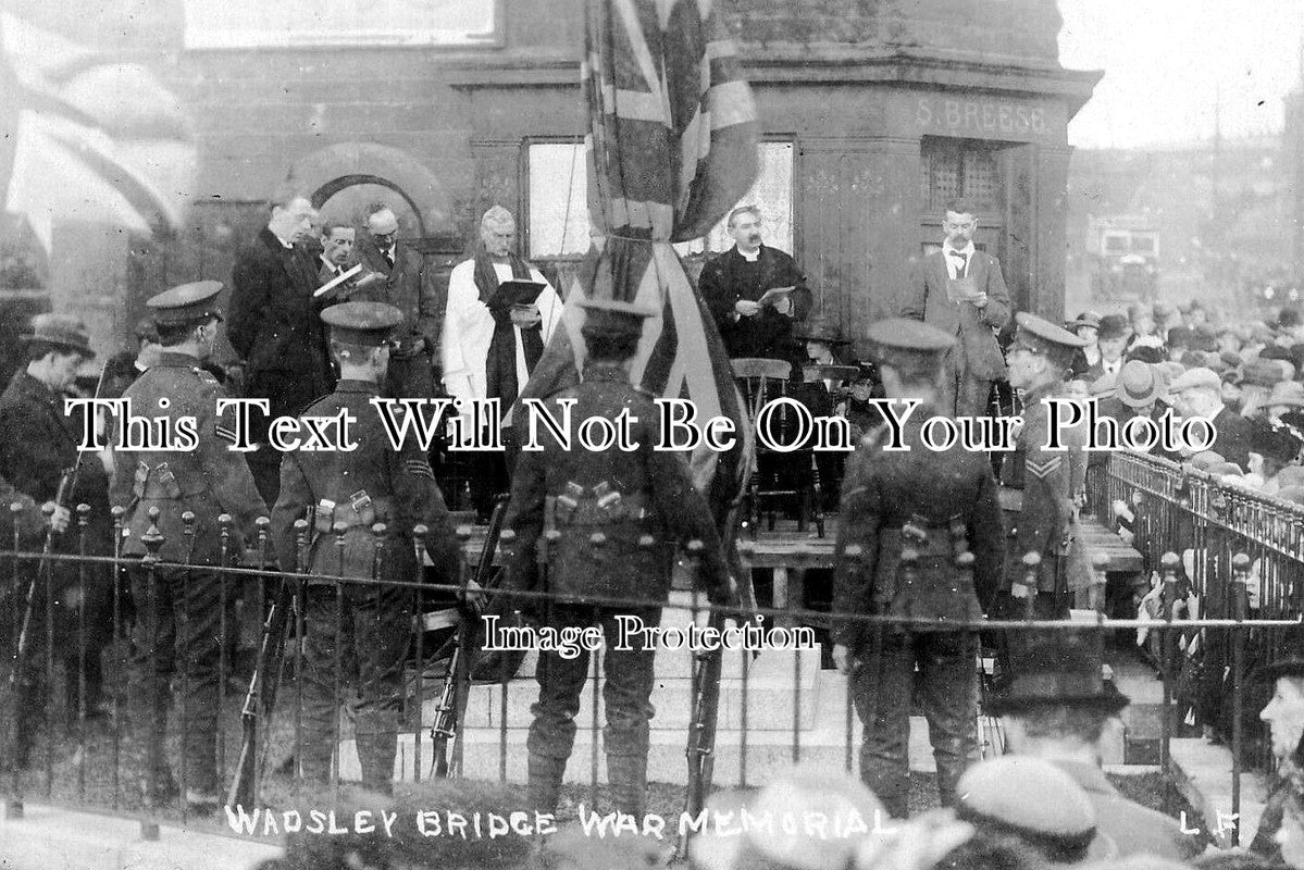 YO 6718 - Wadsley Bridge War Memorial, Sheffield, Yorkshire