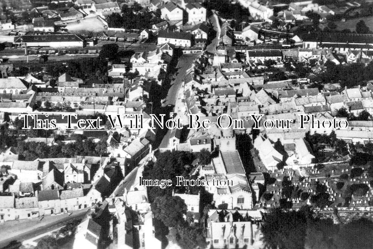 YO 6740 - Aerial View Of Pickering, Yorkshire