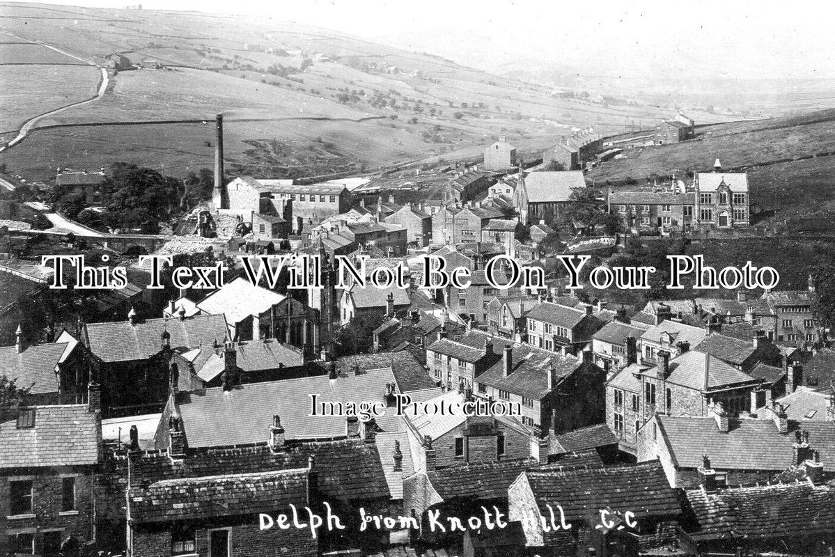 YO 6745 - Delph From Knott Hill, Yorkshire