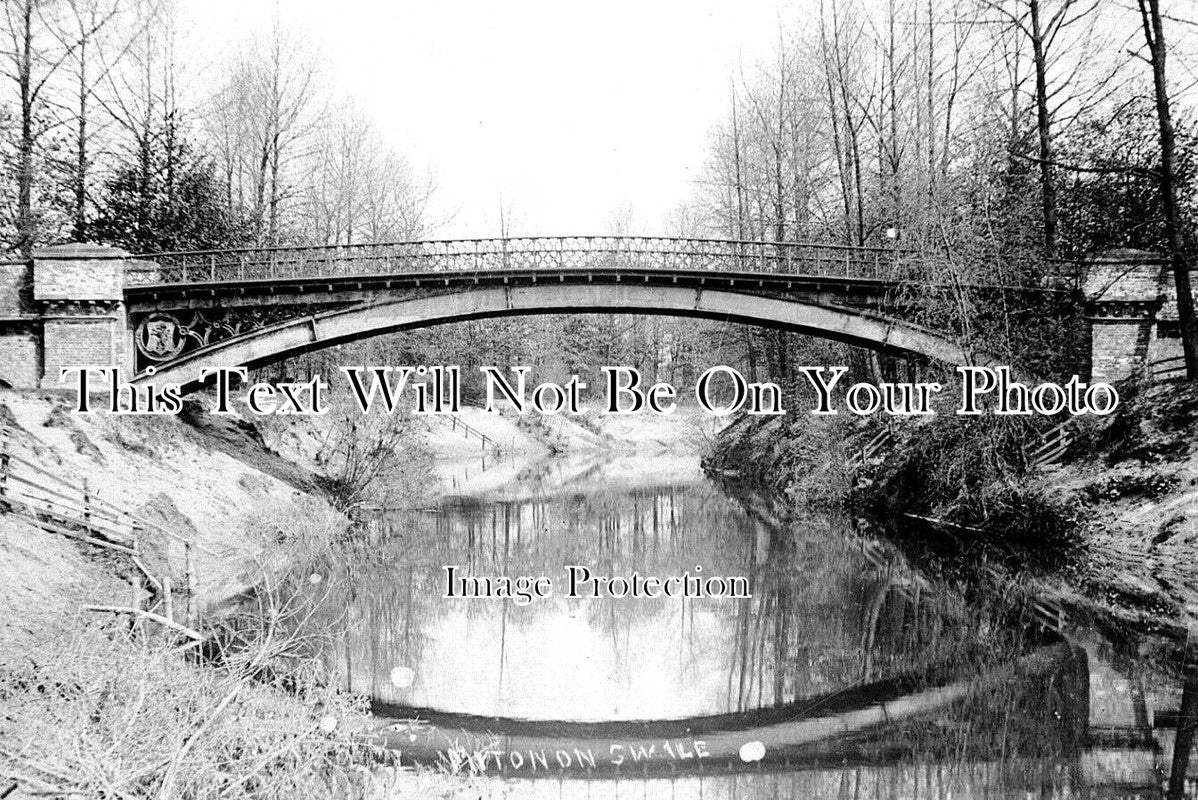 YO 6756 - Bridge At Myton On Swale, Yorkshire