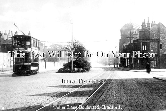 YO 6789 - Toller Lane Boulevard, Bradford, Yorkshire c1928