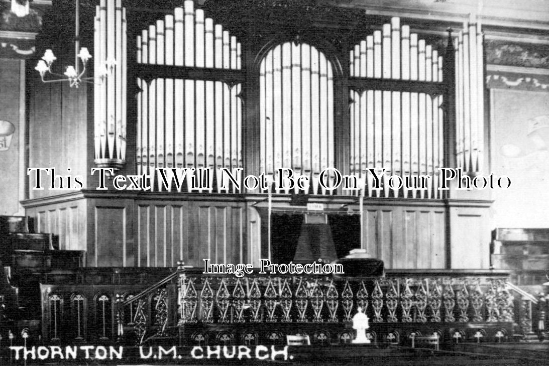 YO 680 - United Methodist Church Interior, Thornton, Yorkshire