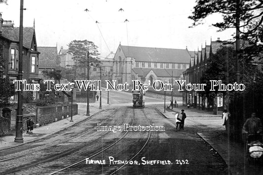 YO 6807 - Tram Firvale Pitsmoor, Sheffield, Yorkshire