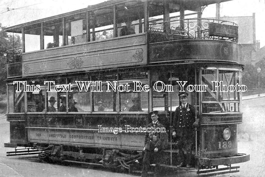 YO 6824 - Tinsley Tram, Sheffield Corporation Tramways, Yorkshire