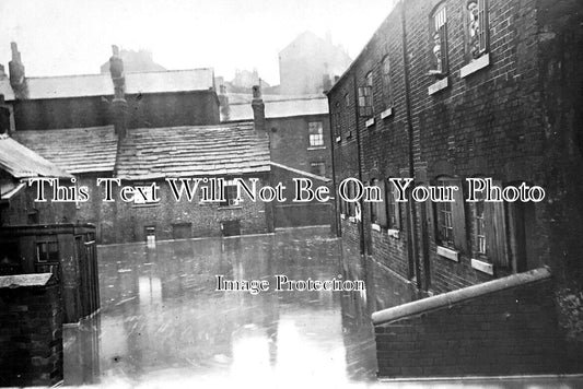 YO 6834 - Brightside Flooding, Sheffield, Yorkshire c1920