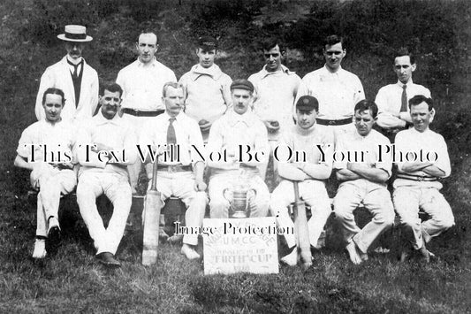 YO 6876 - Wadsley Bridge Cricket Team, Sheffield, Yorkshire c1918