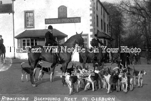 YO 6882 - Ribblesdale Buckhounds Meet At Gisburn, Yorkshire