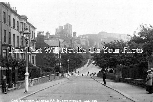 YO 689 - Castle Road, Scarborough, Yorkshire c1922