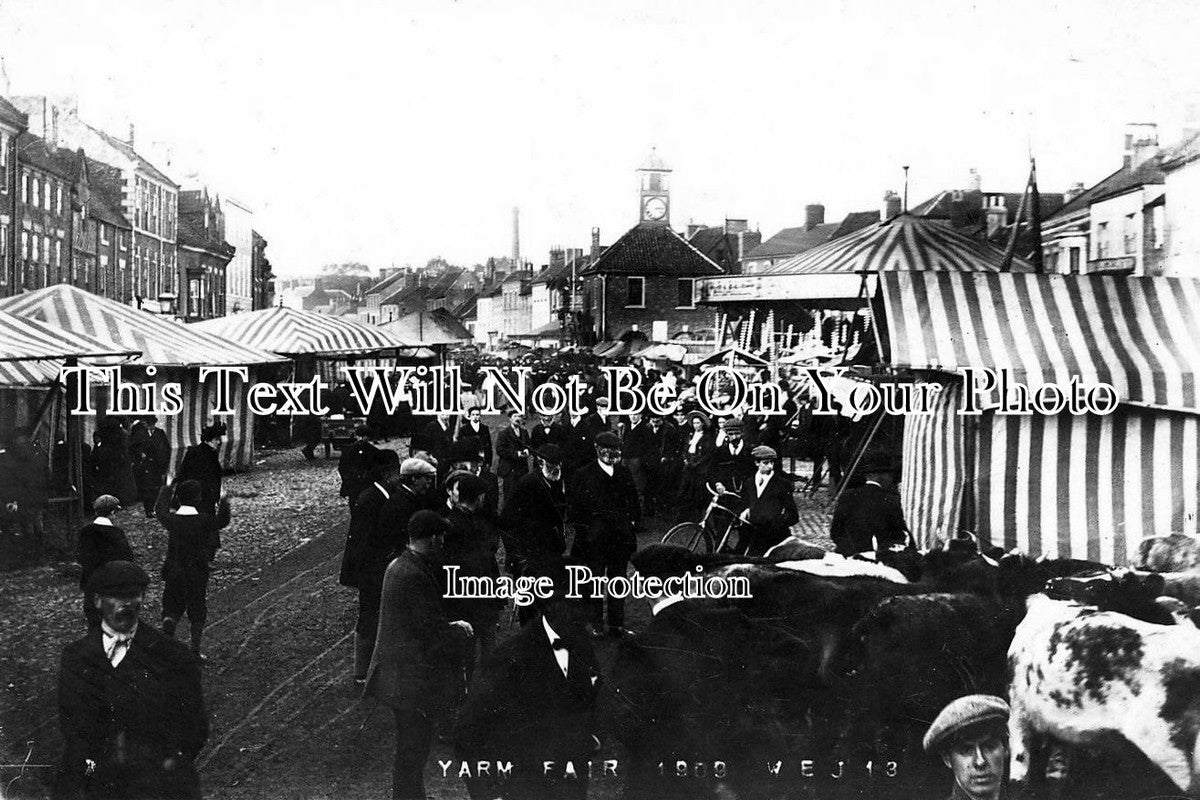 YO 69 - Yarm Fair, Yorkshire 1909