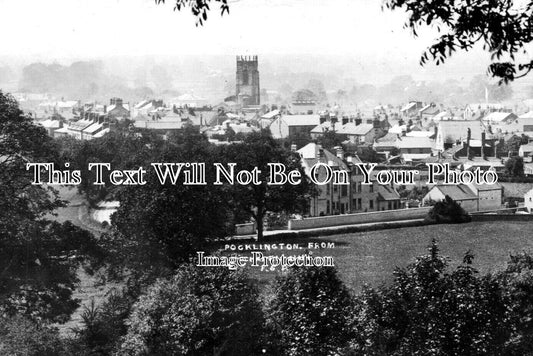 YO 6915 - Pocklington From Chapel Hill, Yorkshire