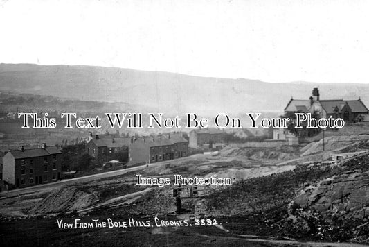 YO 6920 - View From The Bole Hills, Crookers, Sheffield, Yorkshire