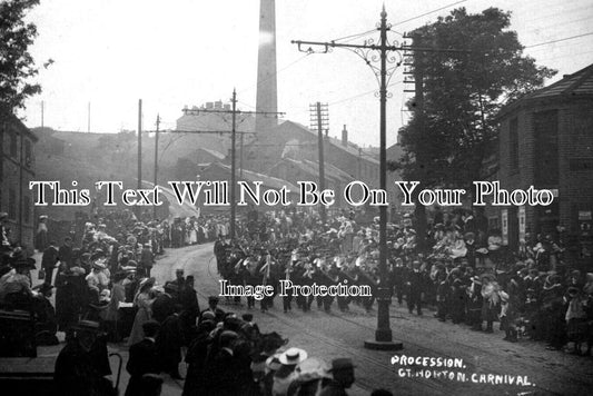 YO 6938 - Procession, Great Horton Carnival, Bradford, Yorkshire