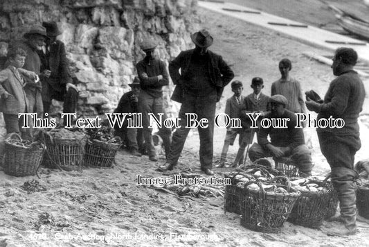 YO 6947 - North Landing Crab Auction, Flamborough, Yorkshire