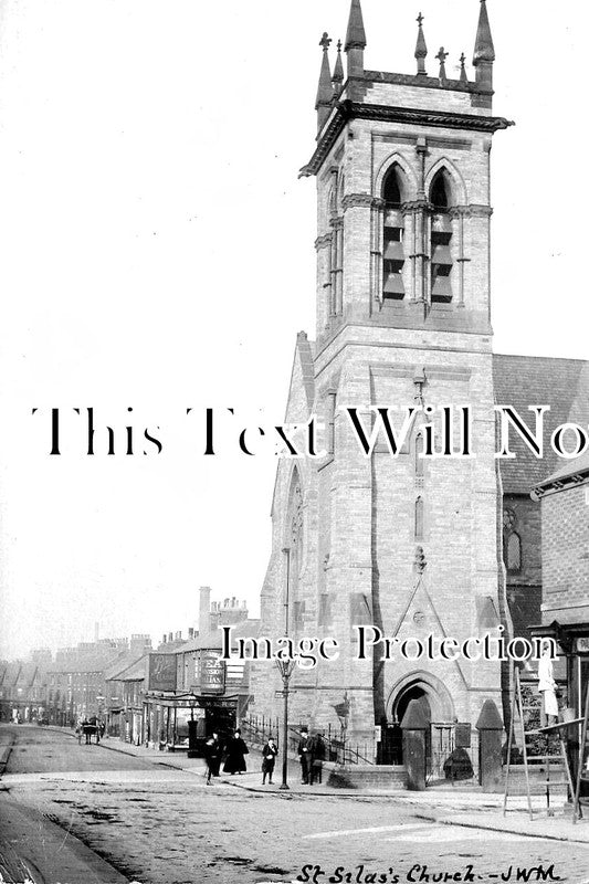 YO 6959 - St Silas Church, Sheffield, Yorkshire c1905