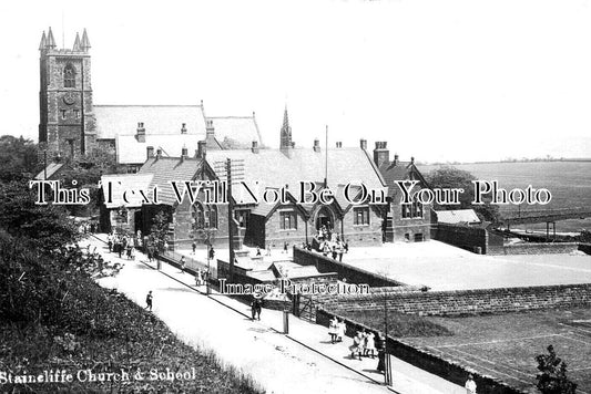 YO 6963 - Staincliffe Church & School, Yorkshire