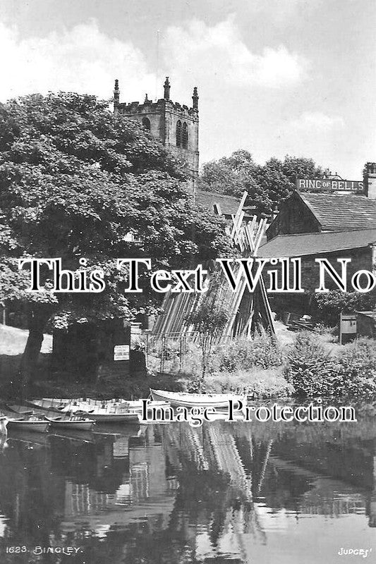 YO 7080 - Bingley Church, Bradford, Yorkshire c1912