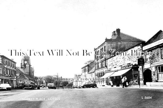 YO 7081 - Market Place, Loftus, Yorkshire