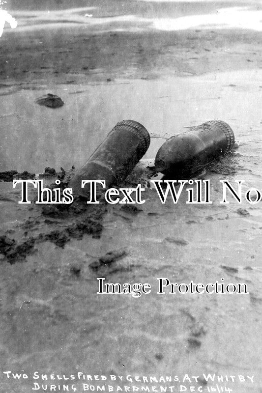 YO 7096 - German Bombardment Of Whitby, Yorkshire 1914 WW1