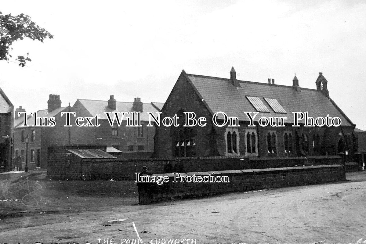 YO 7097 - The Pond, Cudworth, Barnsley, Yorkshire c1908