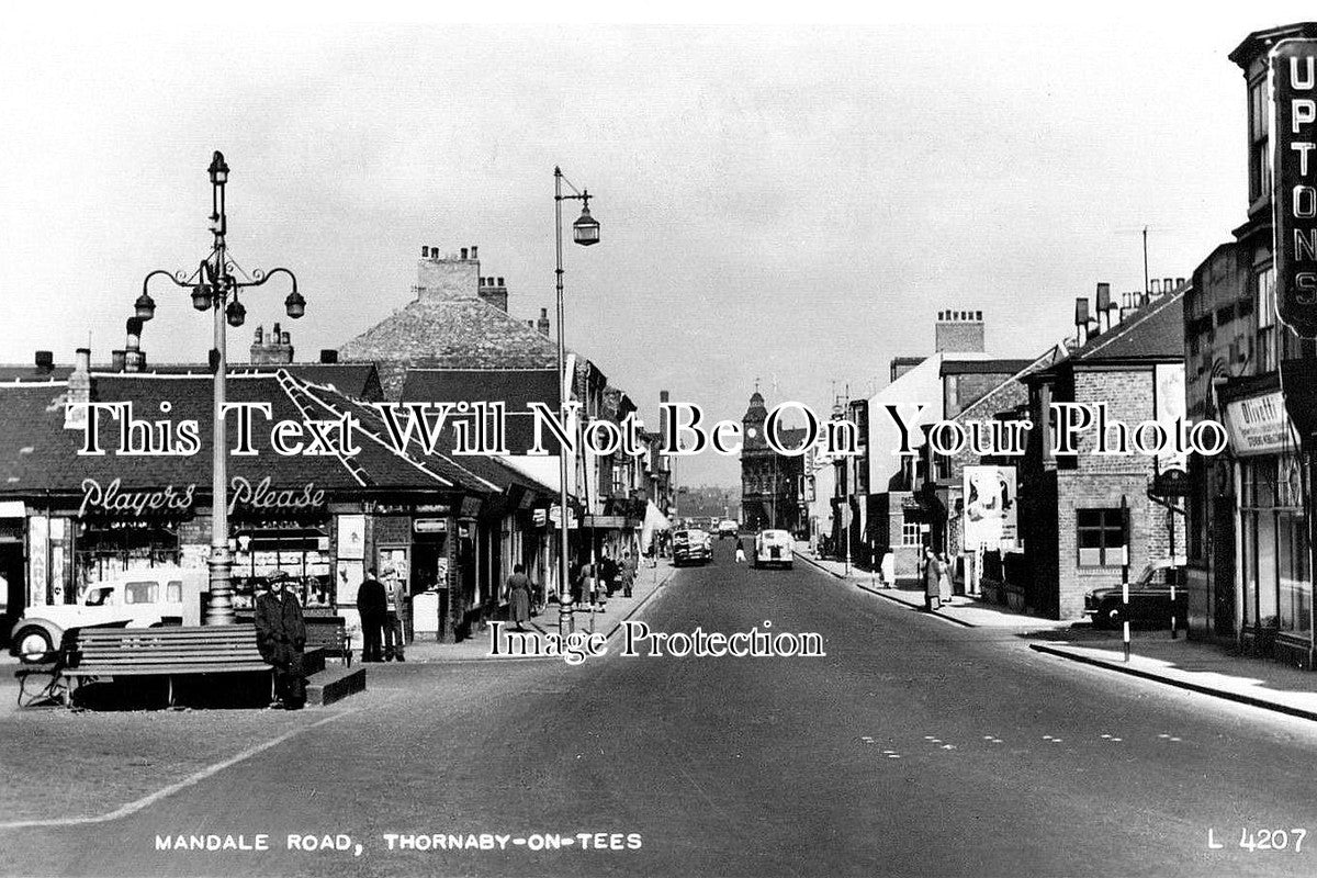 YO 71 - Mandale Road, Thornaby, Yorkshire c1930s