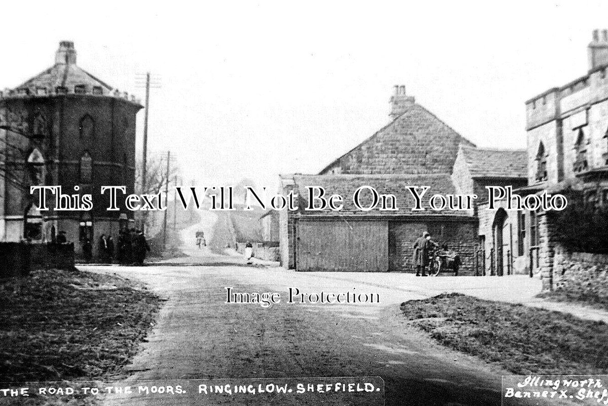 YO 7117 - Road To The Moors, Ringinglow, Sheffield, Yorkshire