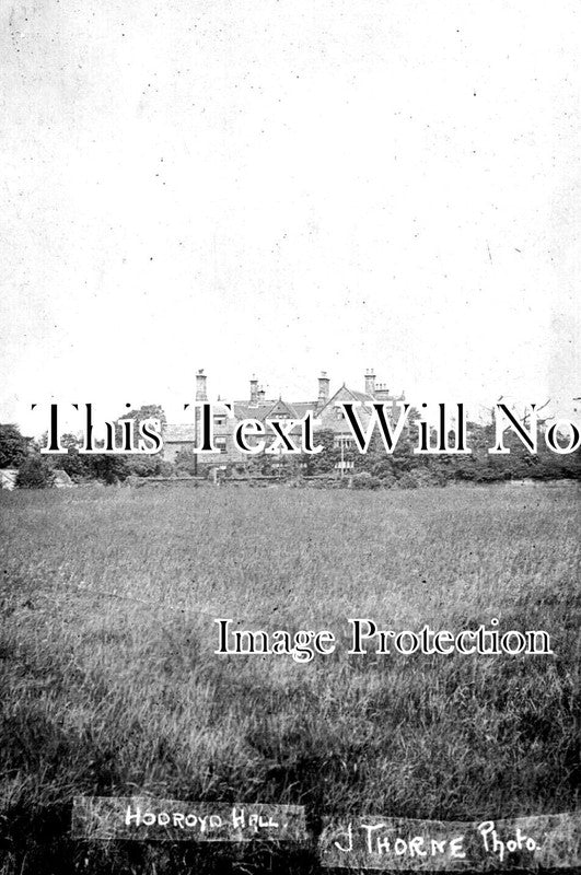 YO 7119 - Hodroyd Hall Near Ryhill, Barnsley, Yorkshire