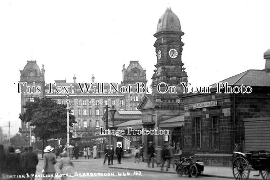 YO 7124 - Station & Pavilion Hotel, Scarborough, Yorkshire