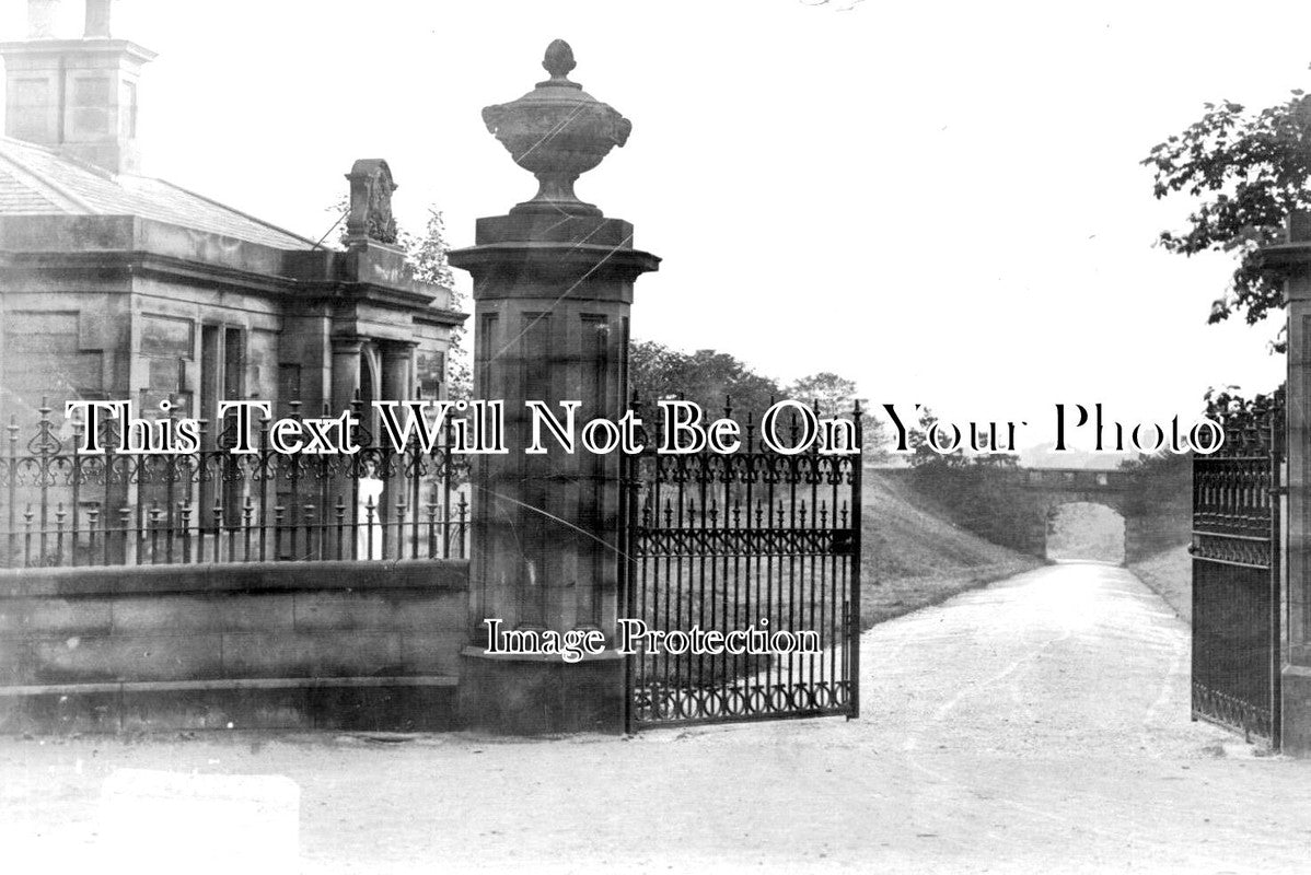 Lightcliffe Map YO 7127 - Entrance To Crow Nest, Lightcliffe, Yorkshire – JB Archive