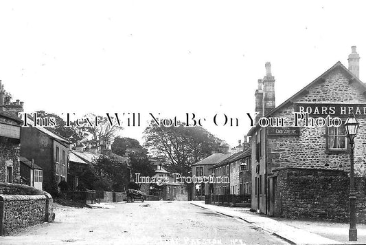 YO 7159 - The Boars Head, Main Street, Long Preston, Yorkshire c1912