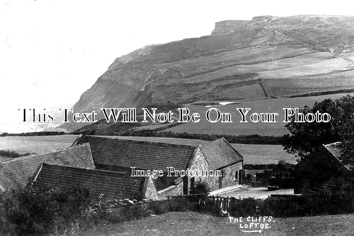 YO 7165 - The Cliffs, loftus, Yorkshire c1906