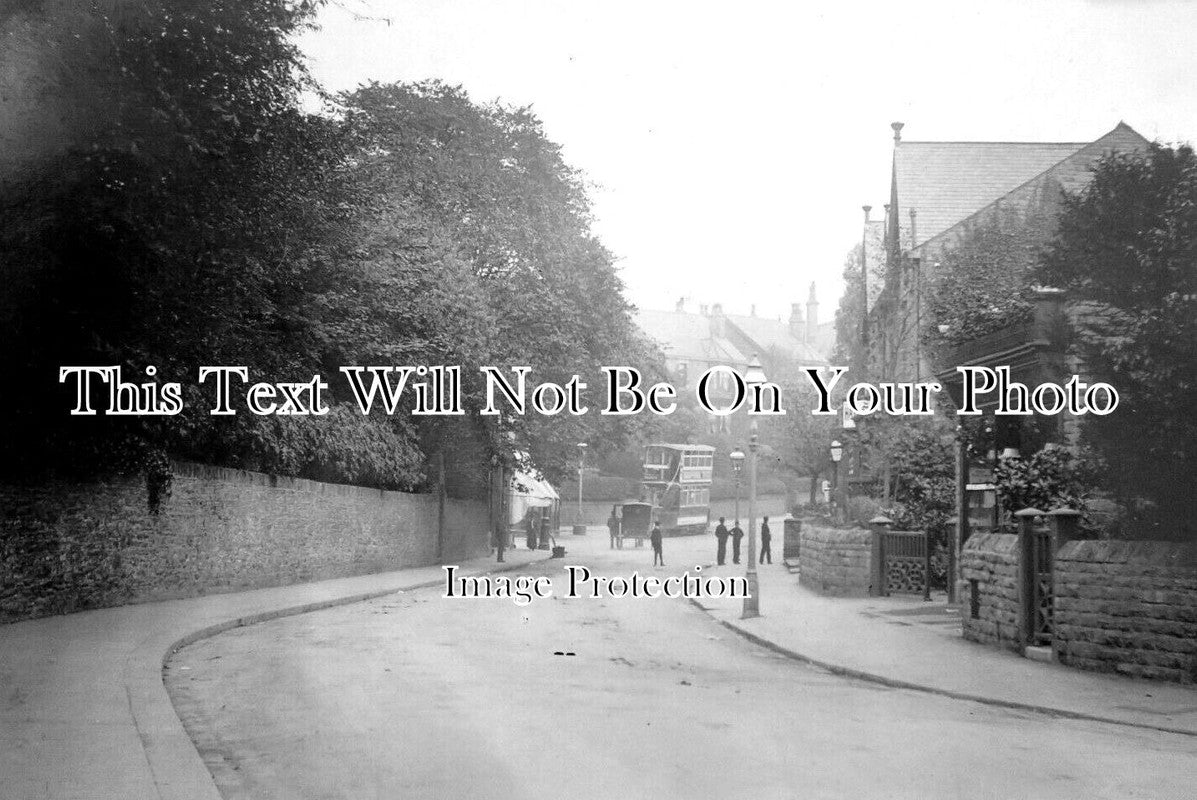 YO 7166 - Netheredge Tram Terminus, Sheffield, Yorkshire