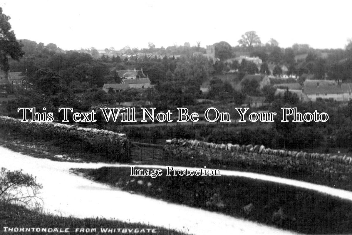 YO 7191 - Thornton Le Dale From Whitbygate, Yorkshire