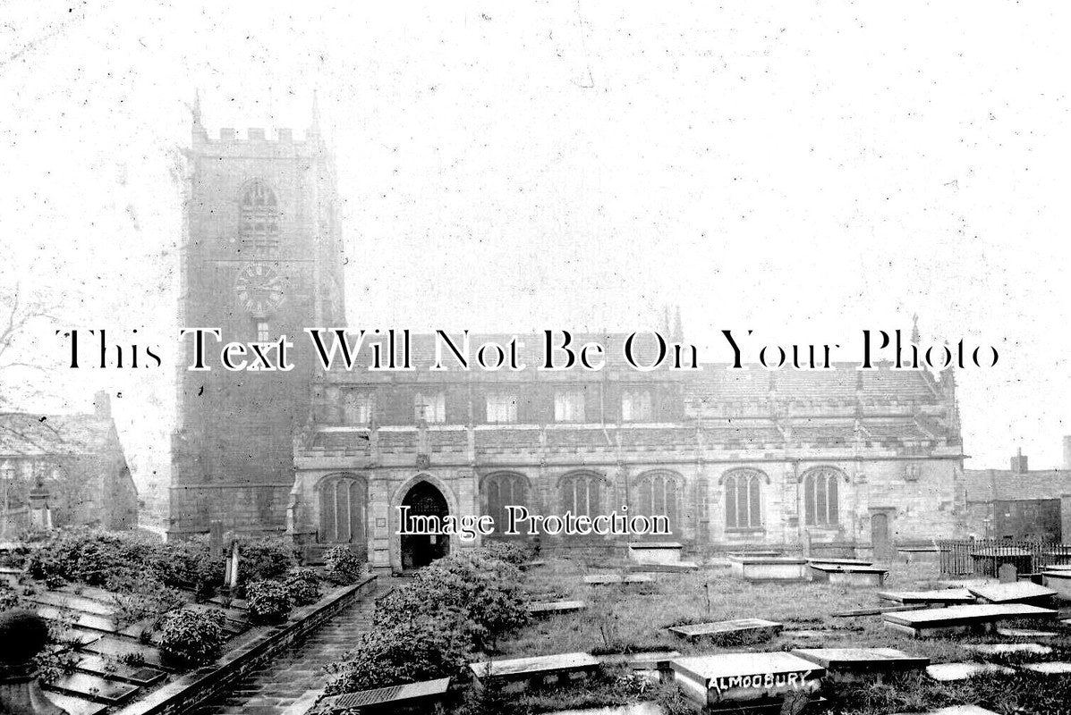 YO 7194 - Almondbury Church, Huddersfield, Yorkshire c1904